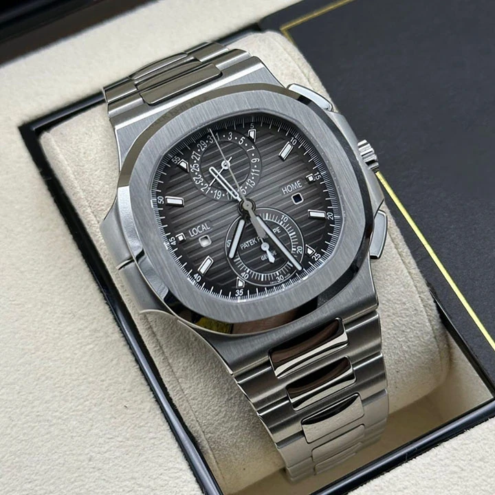 Nautilus Travel Time Chronograph 5990/1A — supplier listing photo of this configuration, view 2
