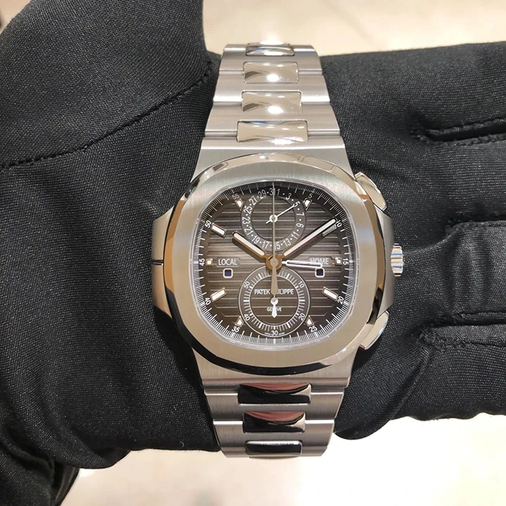 Nautilus Travel Time Chronograph 5990/1A — supplier listing photo of this configuration, view 4