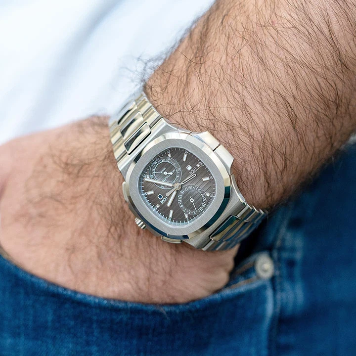Nautilus Travel Time Chronograph 5990/1A — supplier listing photo of this configuration, view 7