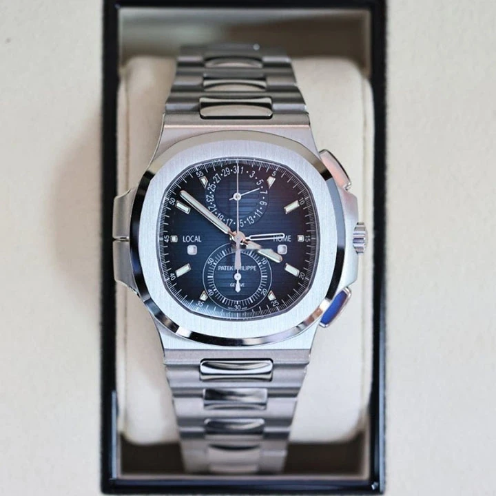 Nautilus Travel Time Chronograph 5990/1A — supplier listing photo of this configuration, view 2