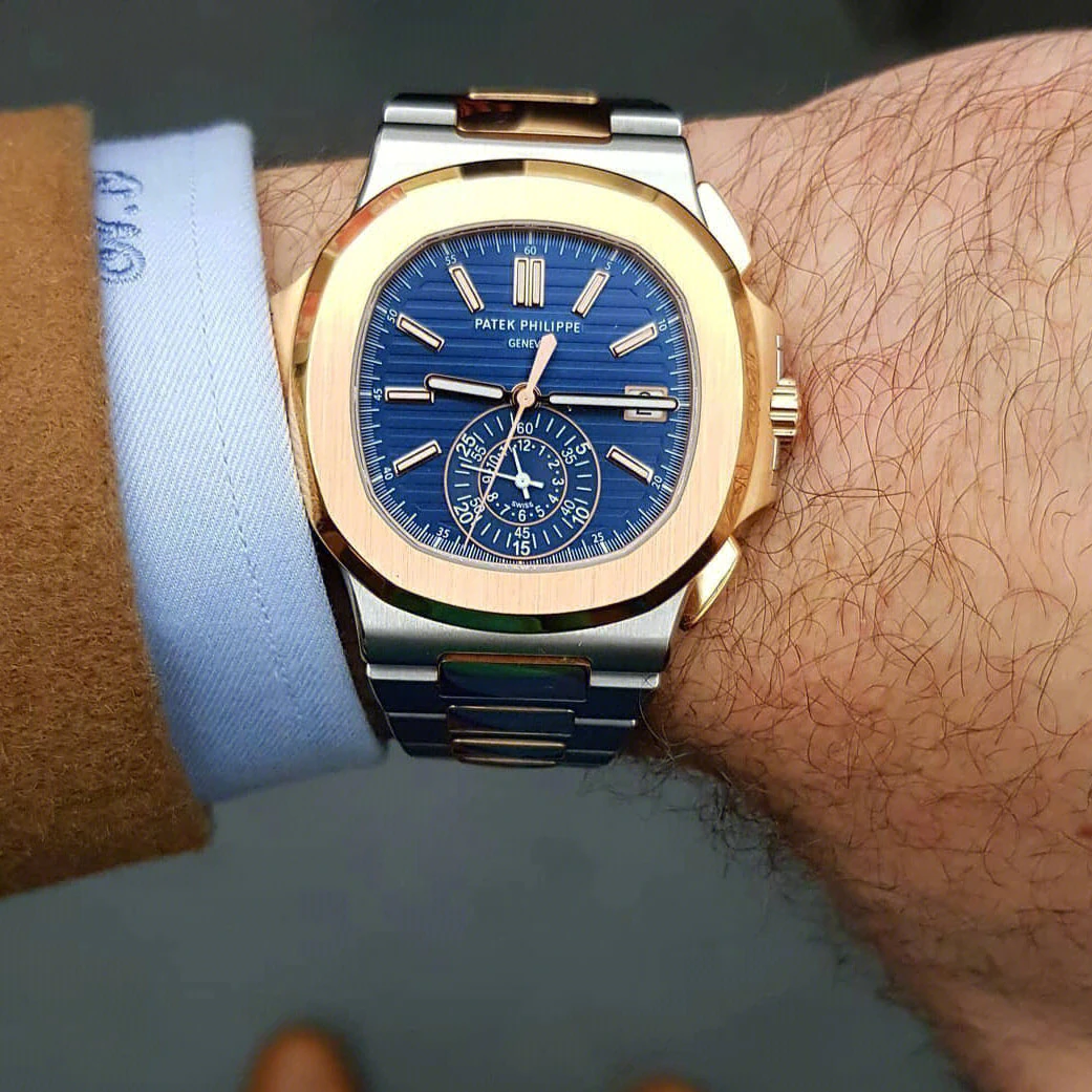 Nautilus Chronograph 5980/1AR — supplier listing photo of this configuration, view 5