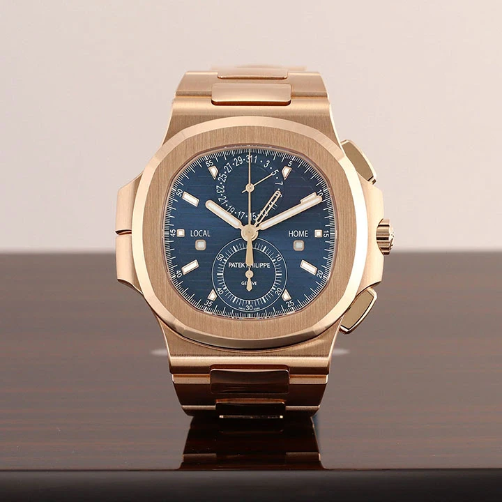 Nautilus Travel Time Chronograph 5990/1R — صورة من إدراج المورّد لهذه المواصفات، زاوية 6